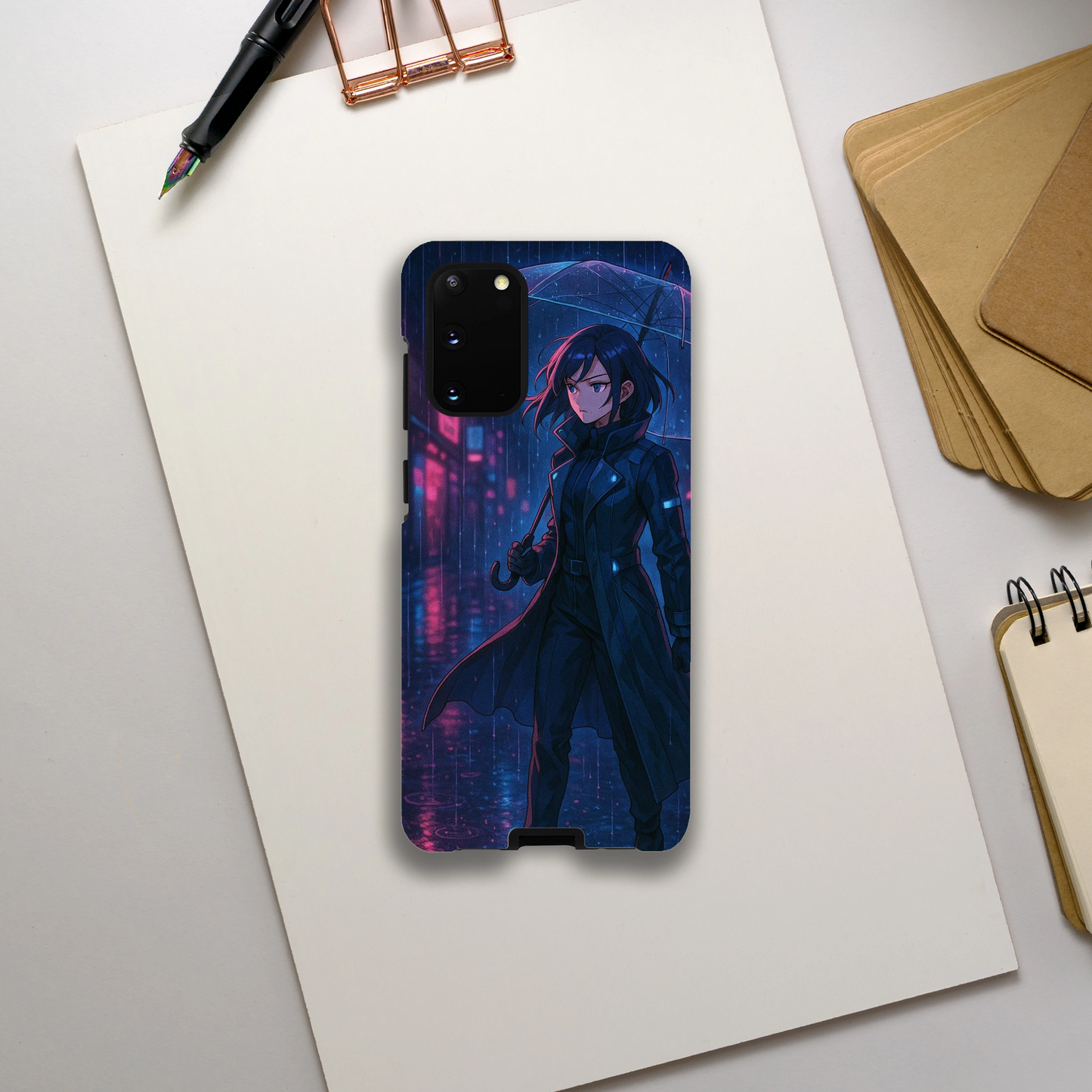 Bajo Lluvia Táctica- Funda Dura Versión Samsung