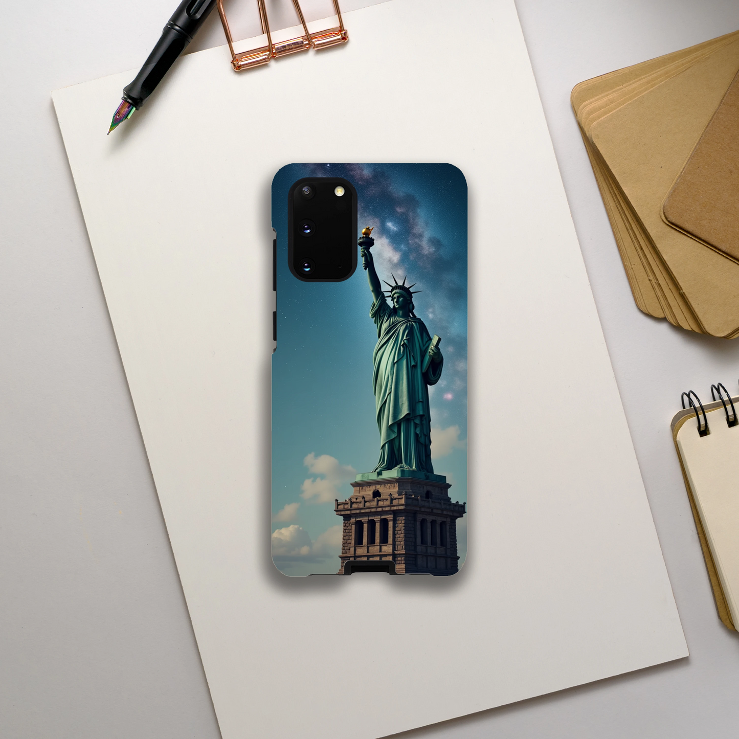 Luz Eterna sobre la Tierra  - Funda Dura Versión Samsung