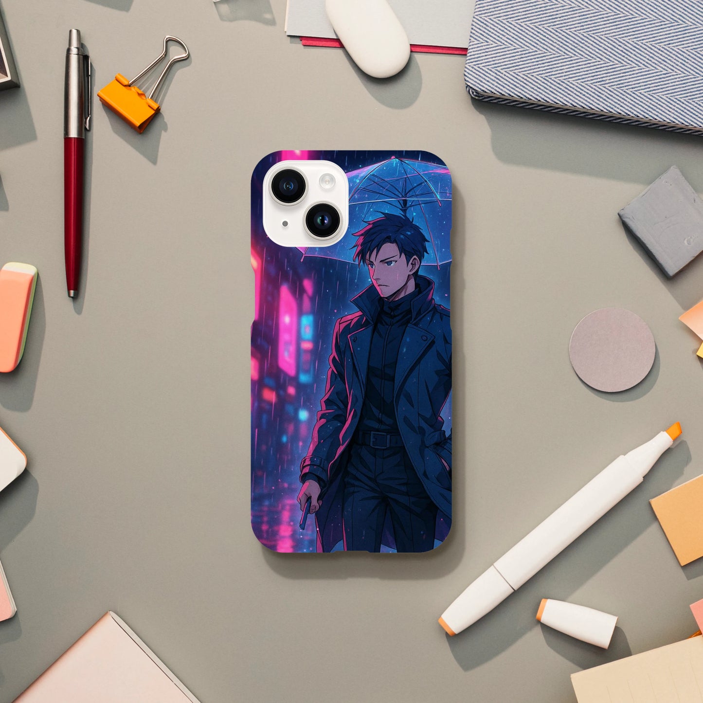 Cazador de Lluvia - Funda Fina Versión Iphone