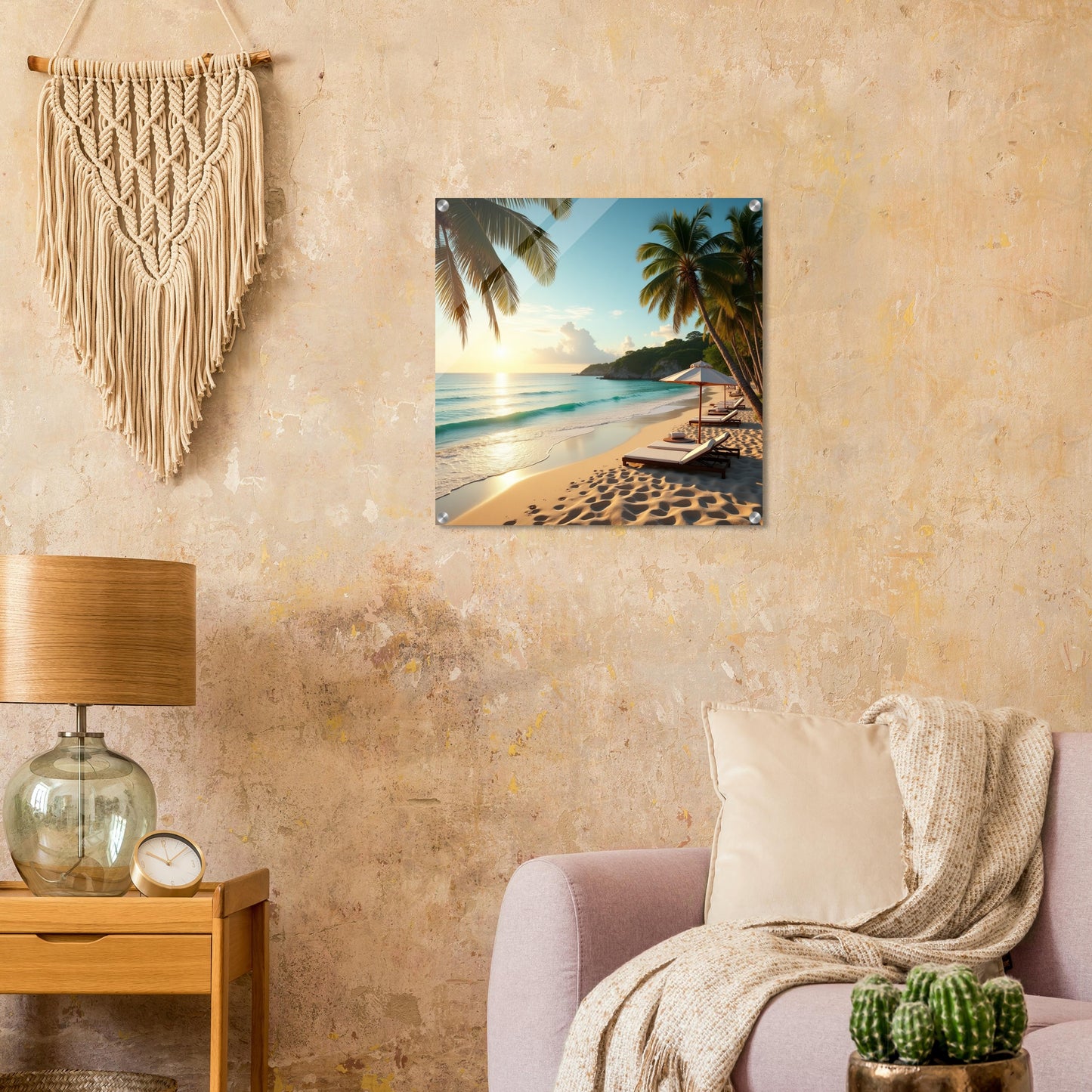 Warm Tranquility on the Shore 