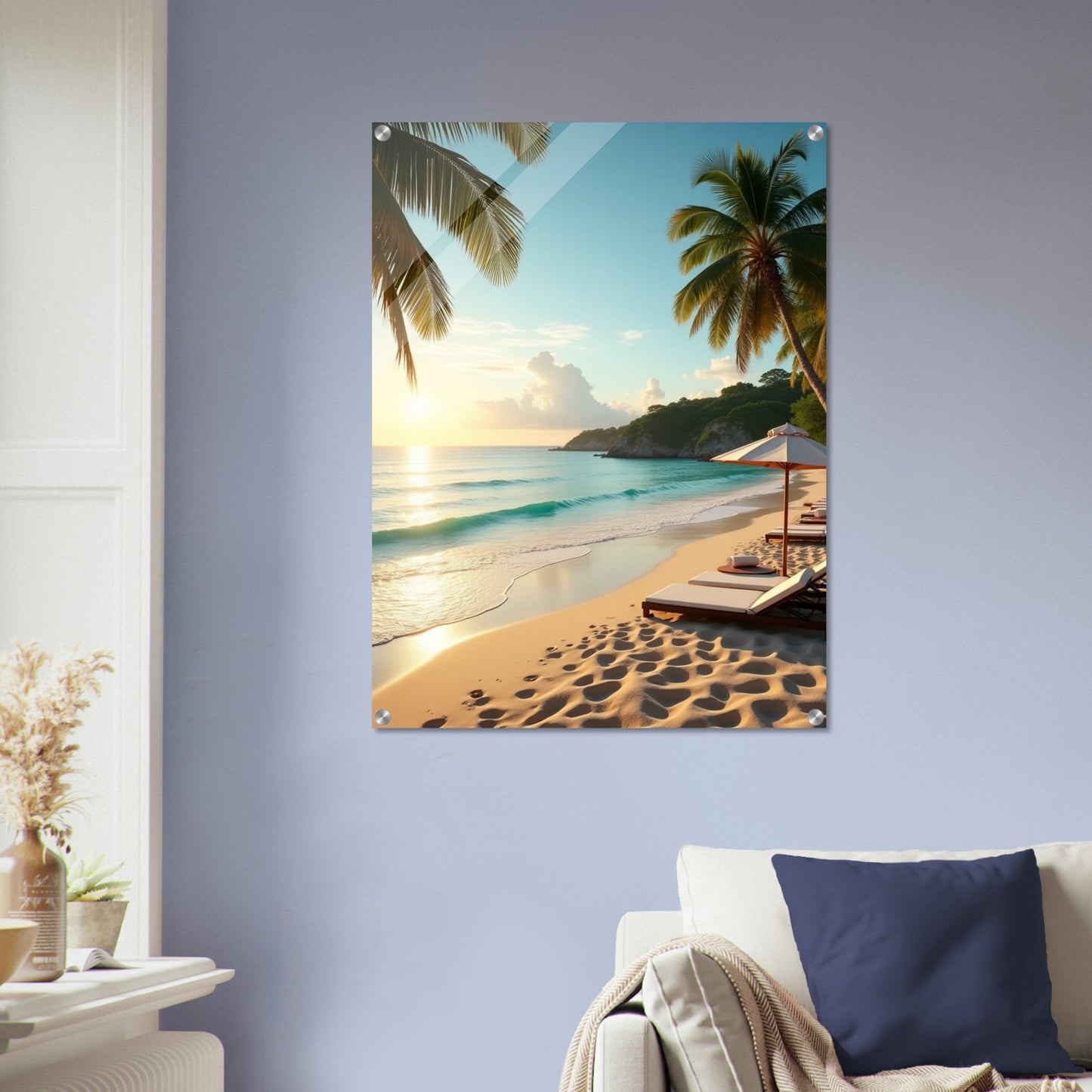 Warm Tranquility on the Shore 