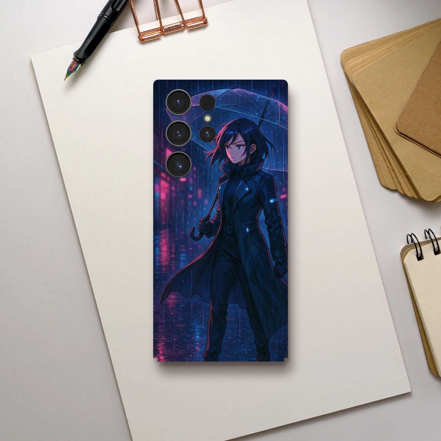 Bajo Lluvia Táctica - Funda Fina Versión Samsung