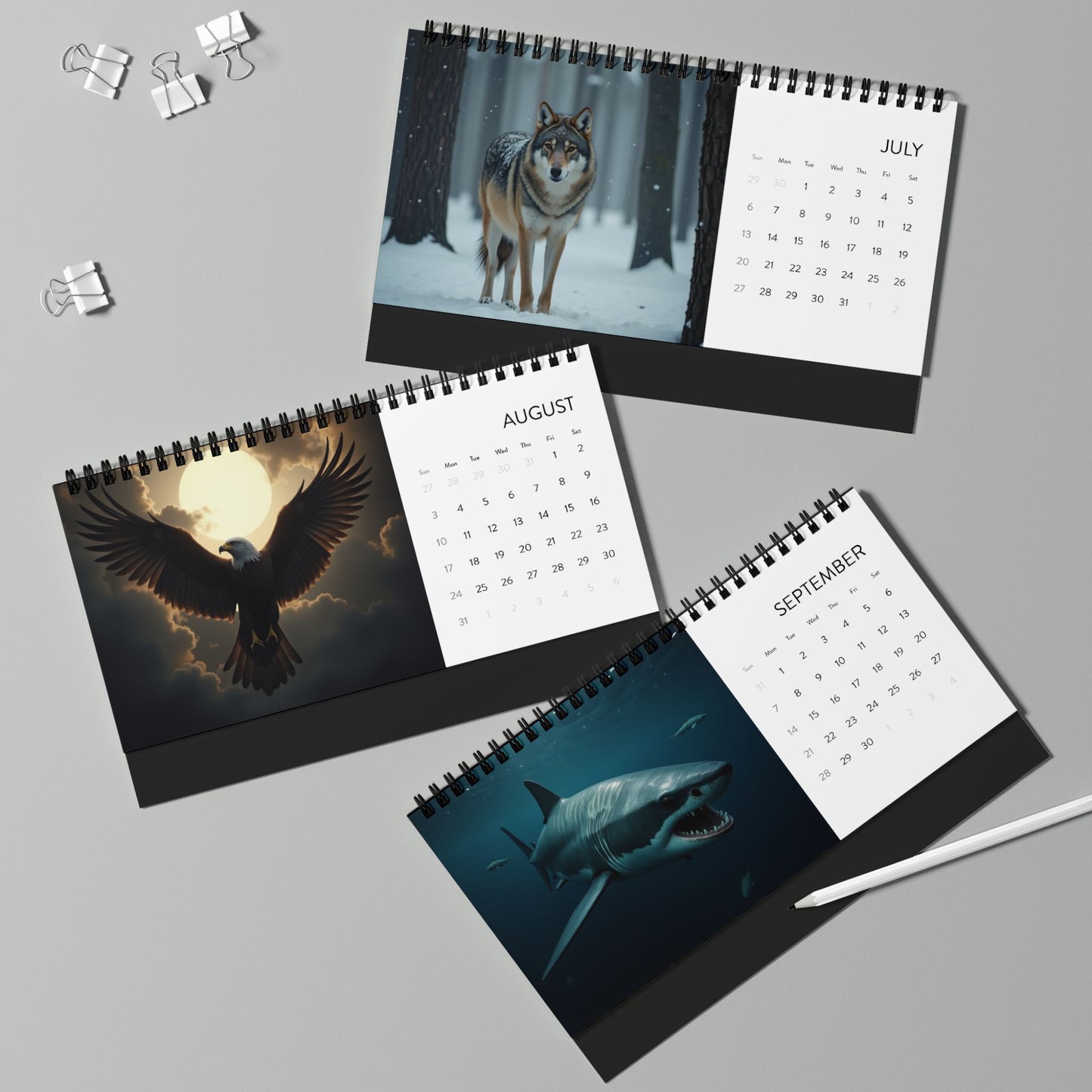 Guardians of the Earth - 2025 Desk Calendar 