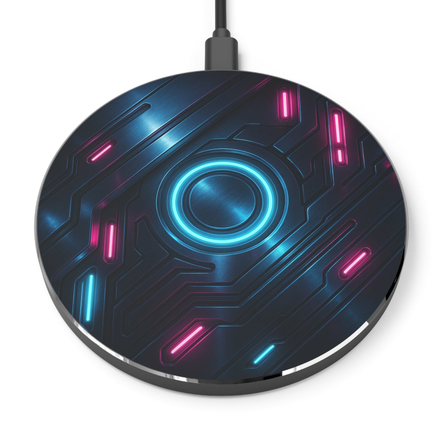 El Núcleo de la Revolución - - Cargador de carga rápida  inalámbrica con LED