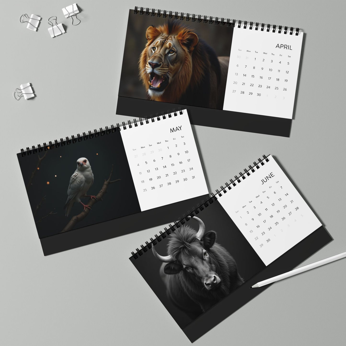 Guardians of the Earth - 2025 Desk Calendar 