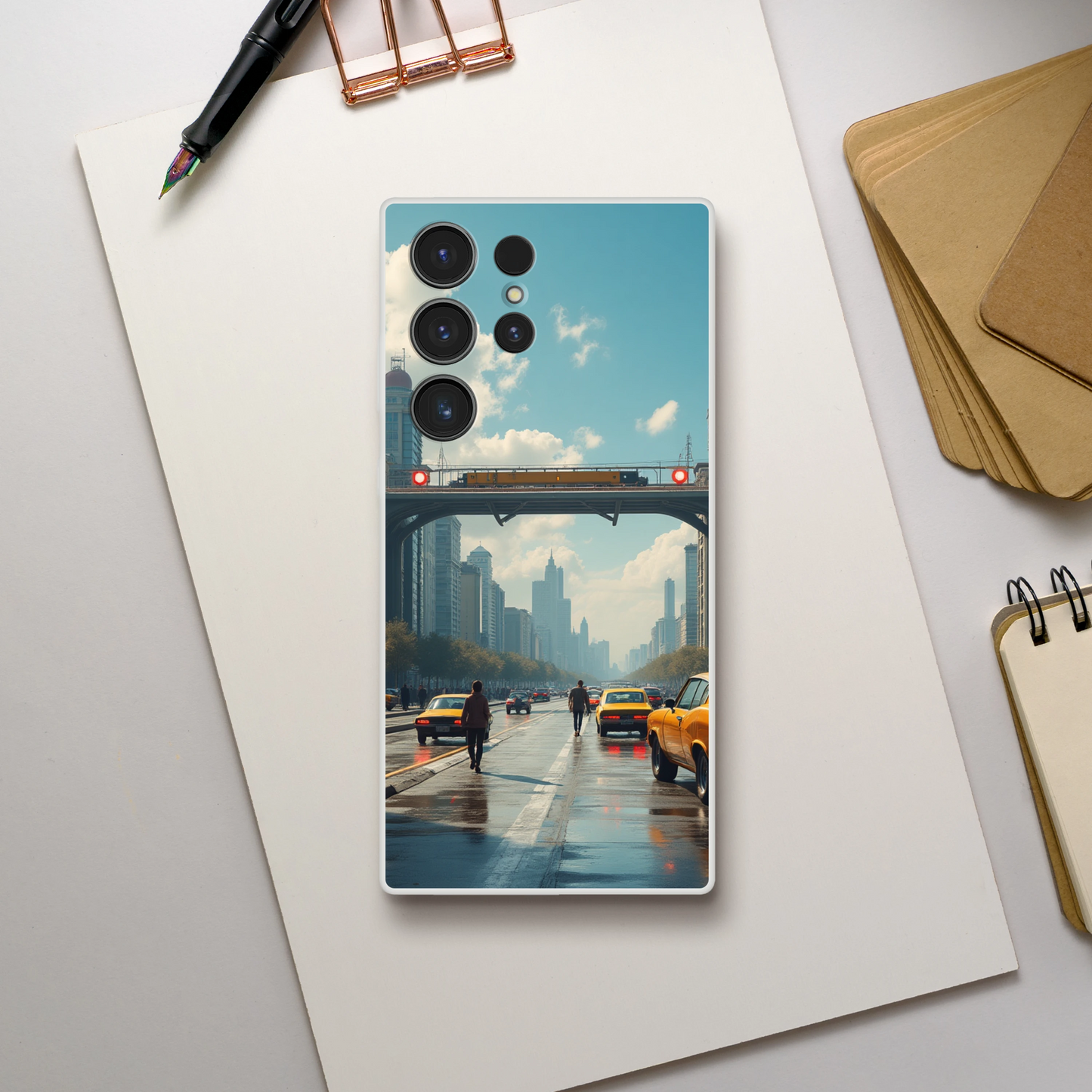 Avenida Infinita- Funda Flexible Versión Samsung