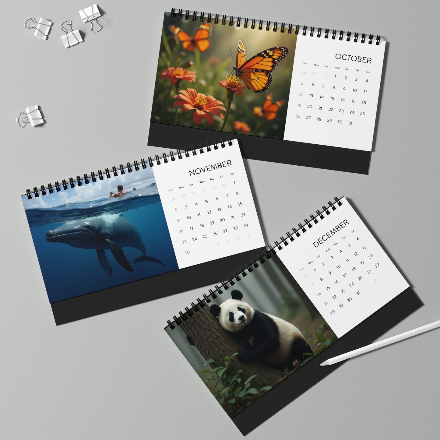 Guardians of the Earth - 2025 Desk Calendar 