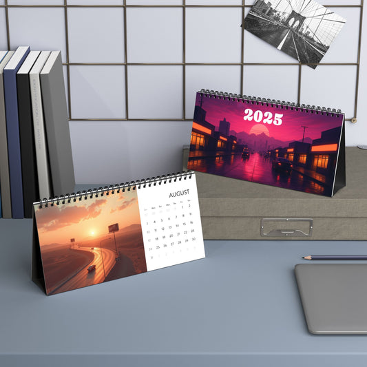 Línea Omega - Calendario de Mesa 2025